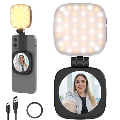 Neewer BASICS  NL48B MAGNETIC SELFIE LIGHT(BLACK)